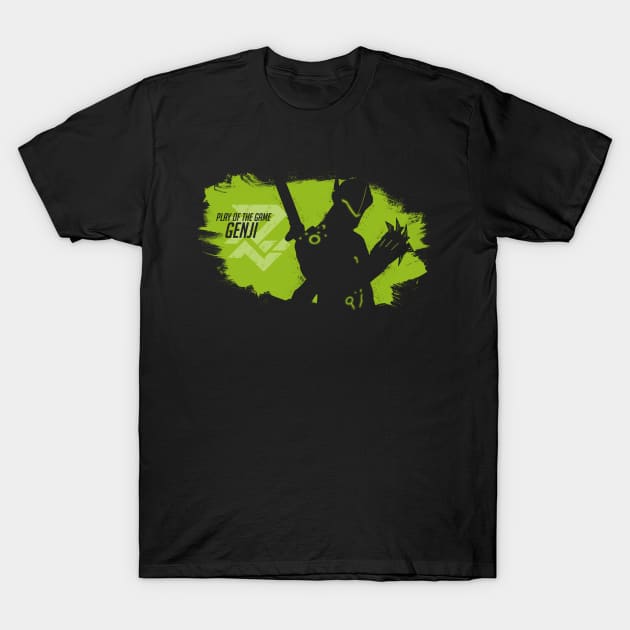 Play of the game - Genji T-Shirt by samuray